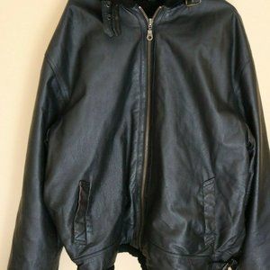 Womens 3XL J&J Leather Jacket - in good condition